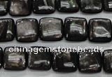 CHS81 15.5 inches 12*12mm square natural hypersthene beads