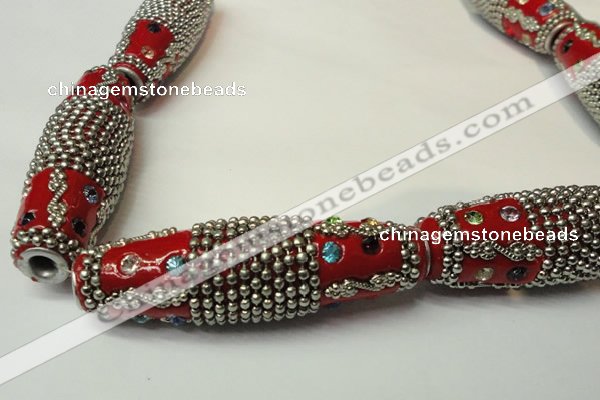 CIB01 17*60mm rice fashion Indonesia jewelry beads wholesale