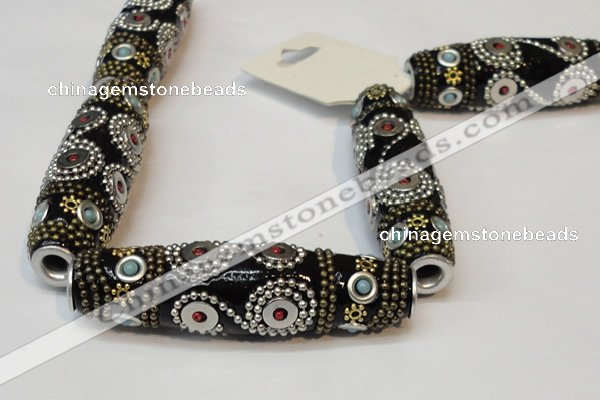 CIB04 17*60mm rice fashion Indonesia jewelry beads wholesale