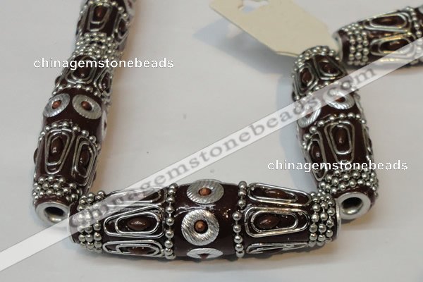 CIB09 17*60mm rice fashion Indonesia jewelry beads wholesale