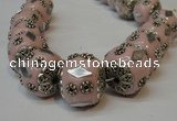 CIB100 17mm round fashion Indonesia jewelry beads wholesale