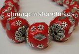 CIB101 17mm round fashion Indonesia jewelry beads wholesale