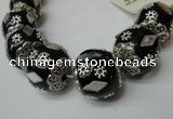 CIB102 17mm round fashion Indonesia jewelry beads wholesale