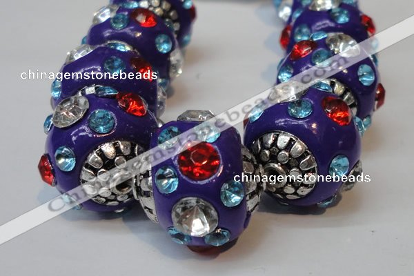 CIB105 17mm round fashion Indonesia jewelry beads wholesale