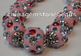 CIB106 17mm round fashion Indonesia jewelry beads wholesale