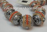 CIB112 18mm round fashion Indonesia jewelry beads wholesale