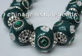 CIB115 18mm round fashion Indonesia jewelry beads wholesale