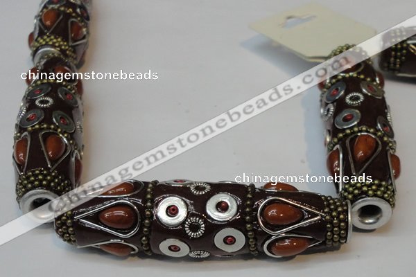 CIB16 17*60mm rice fashion Indonesia jewelry beads wholesale