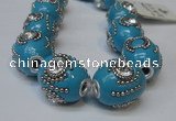 CIB160 19*22mm oval fashion Indonesia jewelry beads wholesale