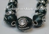 CIB161 19*22mm oval fashion Indonesia jewelry beads wholesale