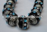 CIB172 19mm round fashion Indonesia jewelry beads wholesale