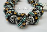 CIB180 18mm round fashion Indonesia jewelry beads wholesale