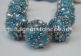 CIB182 18mm round fashion Indonesia jewelry beads wholesale