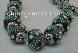 CIB183 18mm round fashion Indonesia jewelry beads wholesale