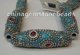 CIB19 17*60mm rice fashion Indonesia jewelry beads wholesale