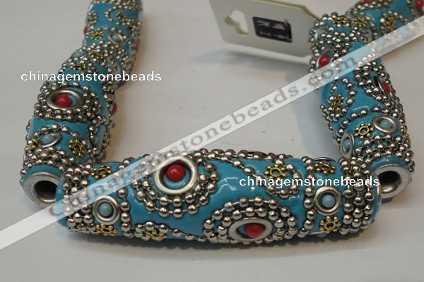 CIB19 17*60mm rice fashion Indonesia jewelry beads wholesale