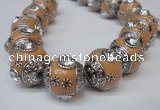 CIB191 19mm round fashion Indonesia jewelry beads wholesale