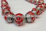 CIB193 19mm round fashion Indonesia jewelry beads wholesale