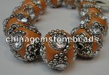 CIB202 19mm round fashion Indonesia jewelry beads wholesale