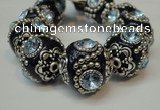 CIB204 19mm round fashion Indonesia jewelry beads wholesale