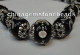 CIB213 17mm round fashion Indonesia jewelry beads wholesale