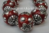 CIB221 18mm round fashion Indonesia jewelry beads wholesale