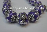 CIB222 18mm round fashion Indonesia jewelry beads wholesale