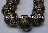 CIB225 18mm round fashion Indonesia jewelry beads wholesale