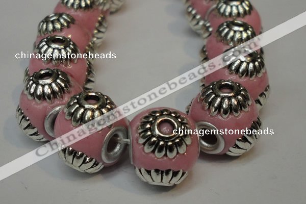 CIB233 14mm round fashion Indonesia jewelry beads wholesale