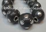 CIB241 18mm round fashion Indonesia jewelry beads wholesale