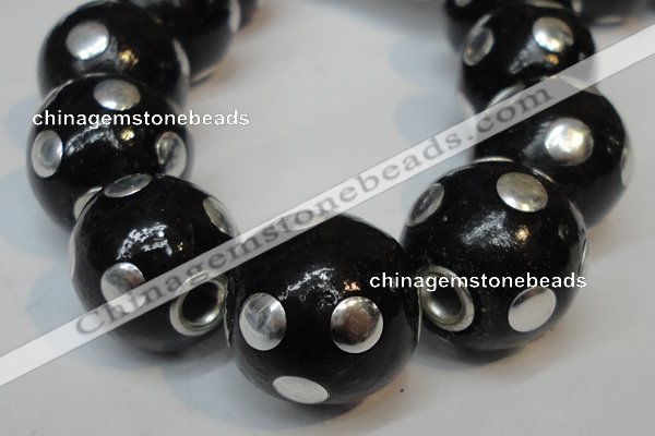 CIB242 18mm round fashion Indonesia jewelry beads wholesale