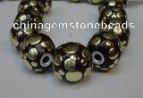 CIB246 18mm round fashion Indonesia jewelry beads wholesale