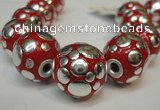 CIB248 18mm round fashion Indonesia jewelry beads wholesale