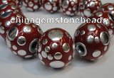 CIB253 22mm round fashion Indonesia jewelry beads wholesale