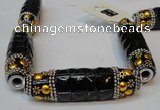 CIB27 17*60mm rice fashion Indonesia jewelry beads wholesale