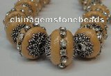 CIB272 14*16mm rondelle fashion Indonesia jewelry beads wholesale