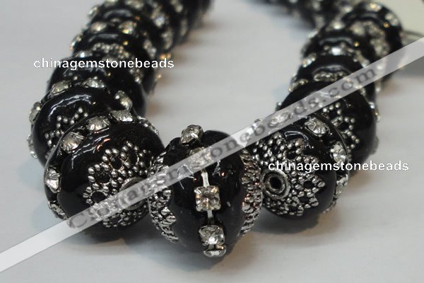 CIB274 14*16mm rondelle fashion Indonesia jewelry beads wholesale