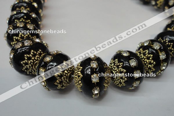 CIB276 14*16mm rondelle fashion Indonesia jewelry beads wholesale