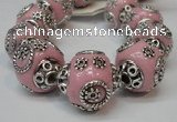 CIB280 16*16mm rondelle fashion Indonesia jewelry beads wholesale