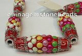 CIB29 17*60mm rice fashion Indonesia jewelry beads wholesale