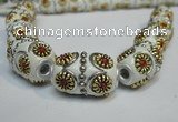 CIB295 14*22mm drum fashion Indonesia jewelry beads wholesale