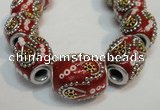 CIB300 15*20mm drum fashion Indonesia jewelry beads wholesale