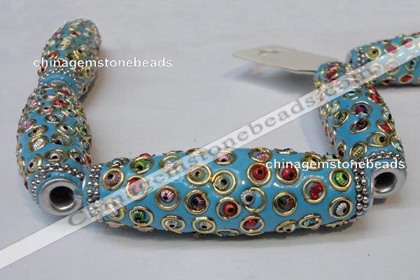 CIB31 17*60mm rice fashion Indonesia jewelry beads wholesale