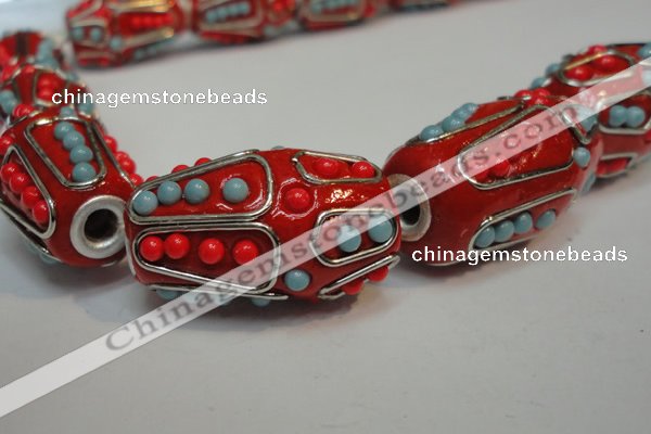 CIB310 17*26mm drum fashion Indonesia jewelry beads wholesale