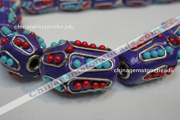 CIB312 17*26mm drum fashion Indonesia jewelry beads wholesale