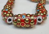 CIB320 13*25mm drum fashion Indonesia jewelry beads wholesale