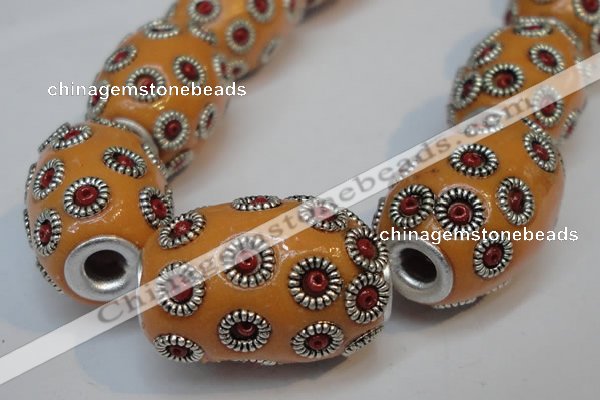 CIB326 16*21mm drum fashion Indonesia jewelry beads wholesale