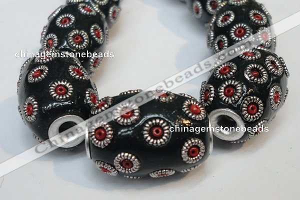 CIB328 16*21mm drum fashion Indonesia jewelry beads wholesale