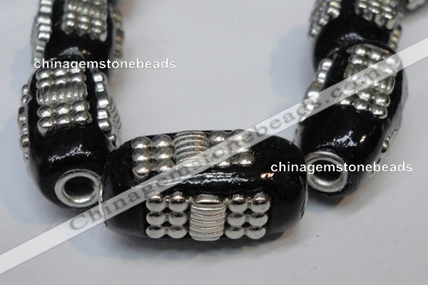 CIB330 16*28mm drum fashion Indonesia jewelry beads wholesale