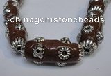 CIB340 14*35mm rice fashion Indonesia jewelry beads wholesale